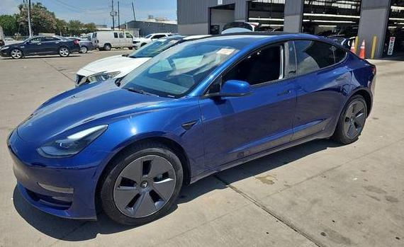 TESLA MODEL 3 2022 5YJ3E1EA6NF320857 image